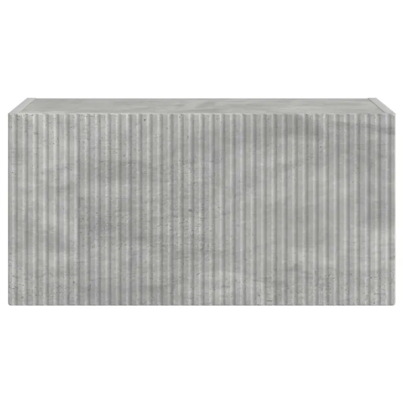 TV sieninė spintelė Betoninė 60 x 31 x 29,5 cm Apdirbta mediena