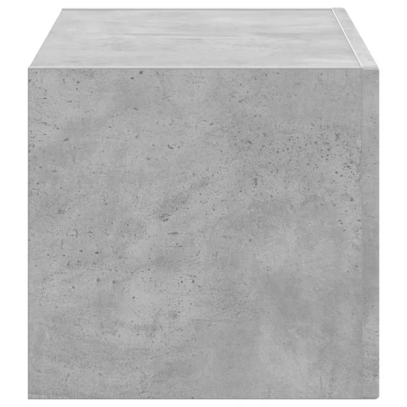 TV sieninė spintelė Betoninė 60 x 31 x 29,5 cm Apdirbta mediena