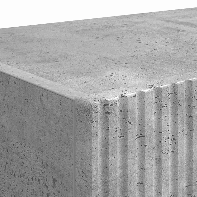 TV sieninė spintelė 2 pcs Betoninė 60 x 31 x 29,5 cm