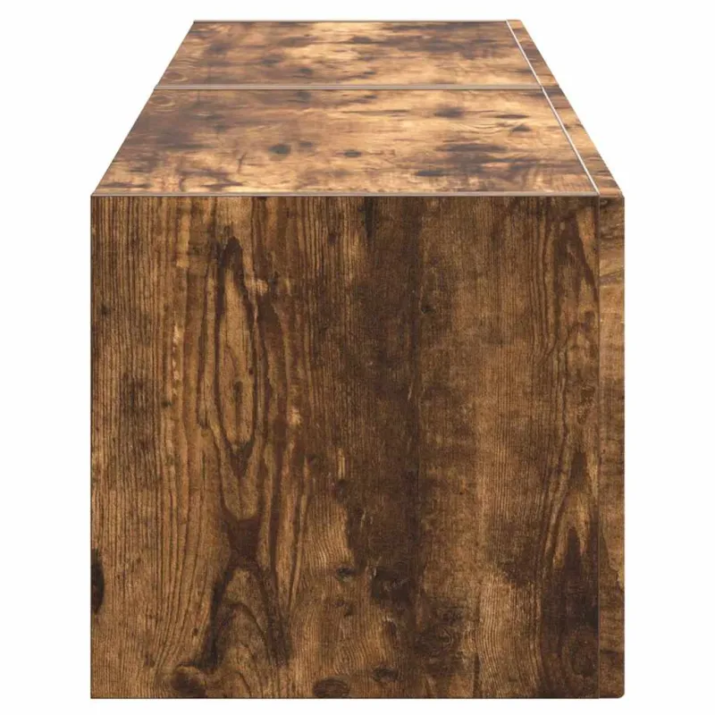 TV sieninė spintelė 2 pcs Rūkyta ąžuolas 60 x 31 x 29,5 cm