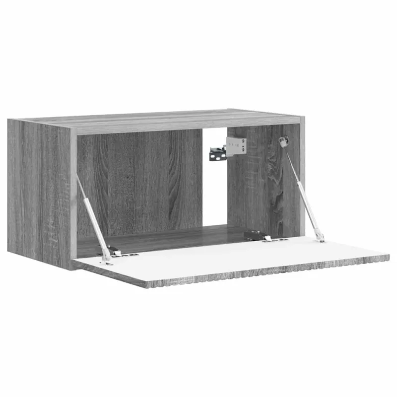 TV sieninė spintelė Pilkas Sonoma 60 x 31 x 29,5 cm