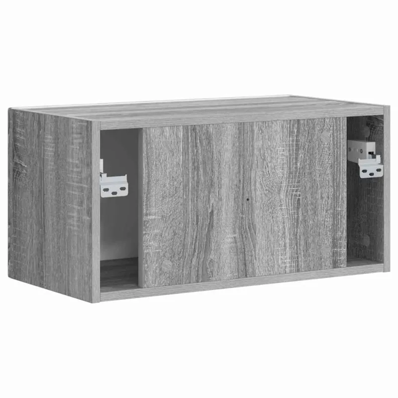 TV sieninė spintelė Pilkas Sonoma 60 x 31 x 29,5 cm