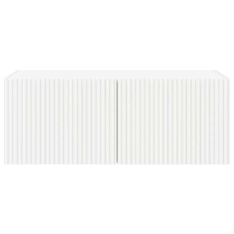 TV sieninė spintelė Balta 78,5 x 31 x 29,5 cm Apdirbta mediena