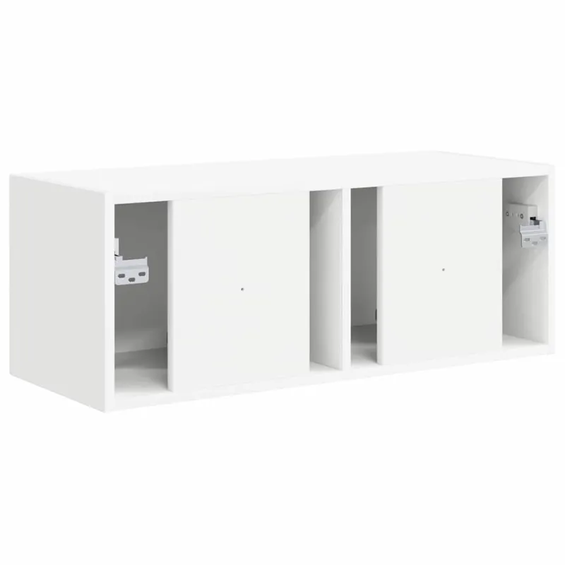 TV sieninė spintelė Balta 78,5 x 31 x 29,5 cm Apdirbta mediena