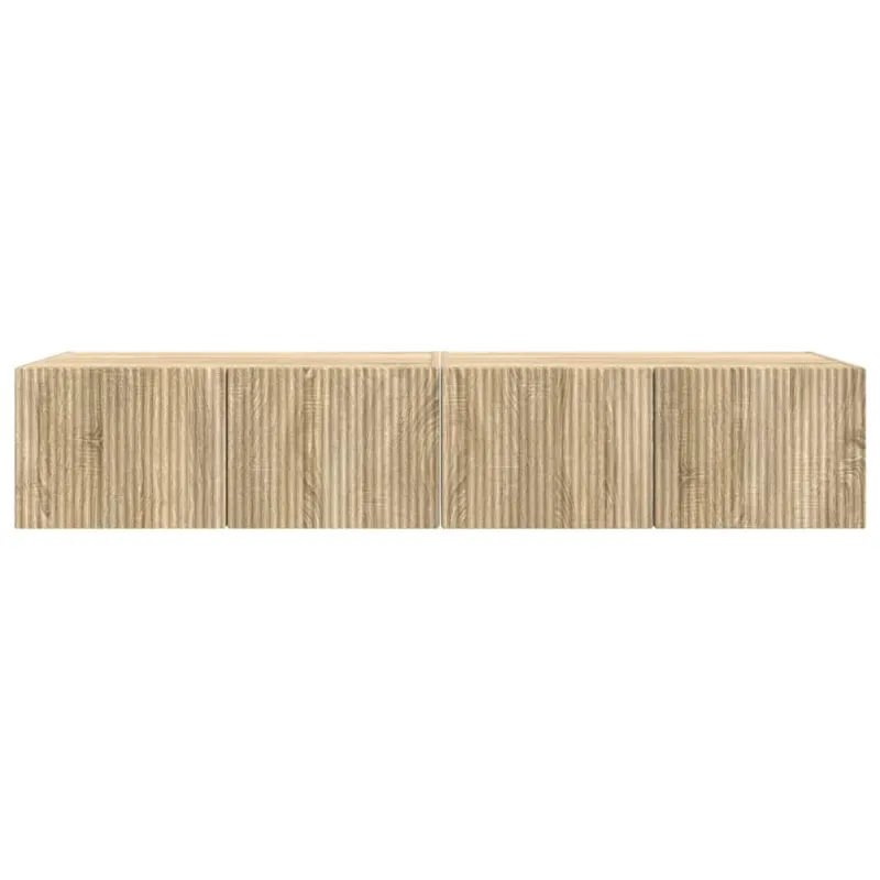 TV sieninė spintelė 2 pcs Sonoma 78,5 x 31 x 29,5 cm