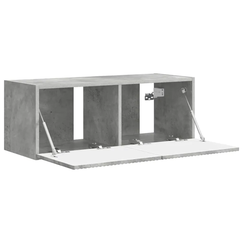 TV sieninė spintelė Betoninė 78,5 x 31 x 29,5 cm