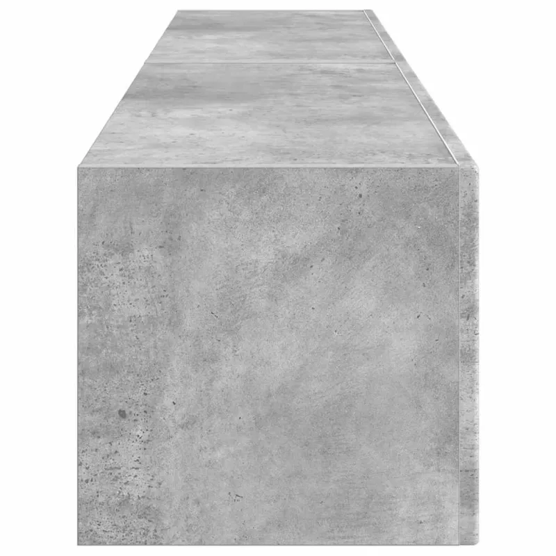 TV sieninė spintelė 2 pcs Betoninė 78,5 x 31 x 29,5 cm
