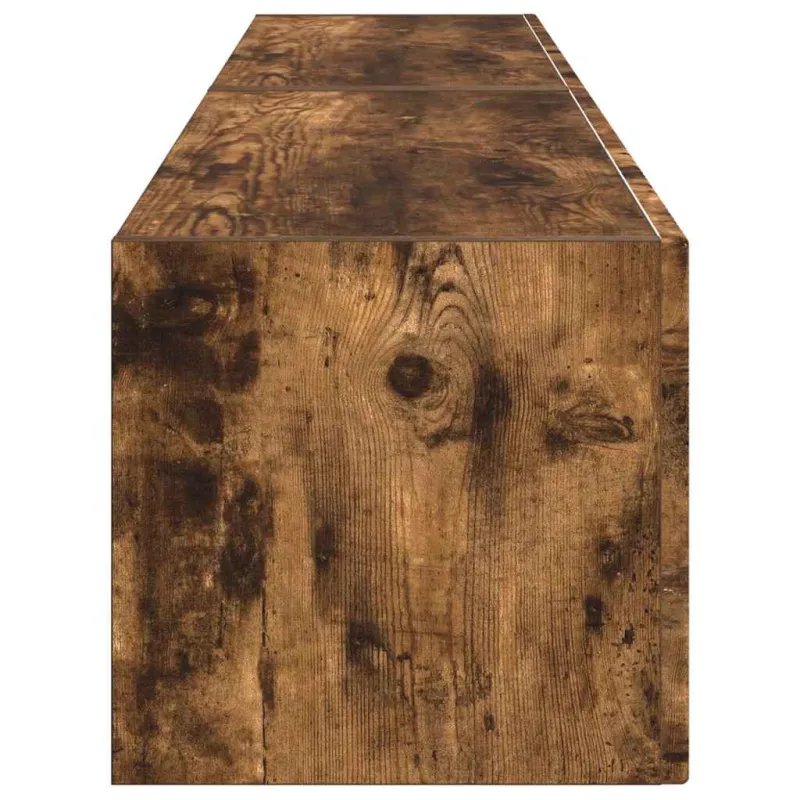 TV sieninė spintelė 2 pcs Rūkyta ąžuolas 78,5 x 31 x 29,5 cm