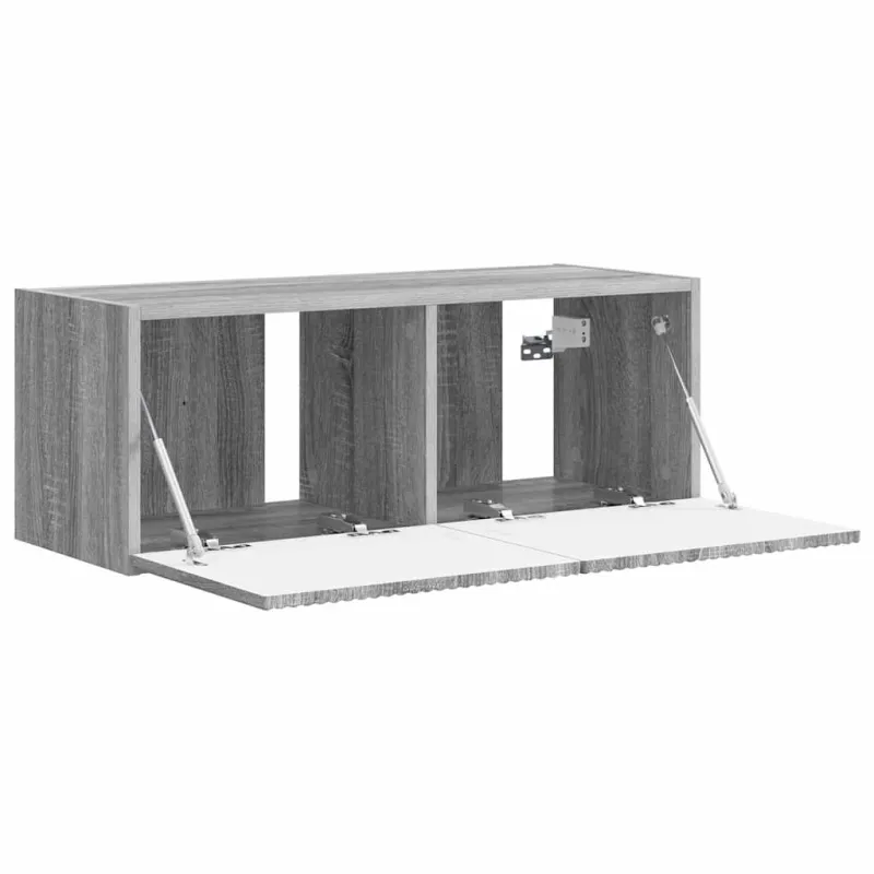 TV sieninė spintelė Pilkas Sonoma 78,5 x 31 x 29,5 cm