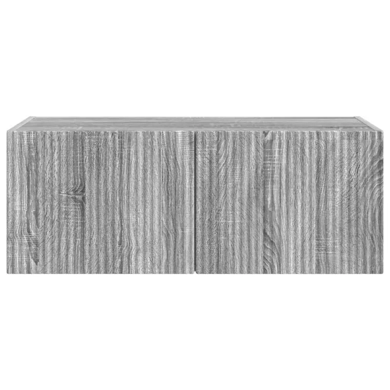 TV sieninė spintelė Pilkas Sonoma 78,5 x 31 x 29,5 cm