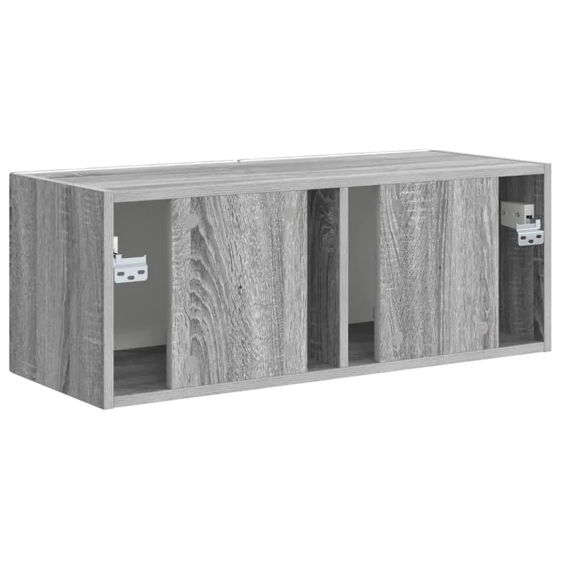 TV sieninė spintelė Pilkas Sonoma 78,5 x 31 x 29,5 cm