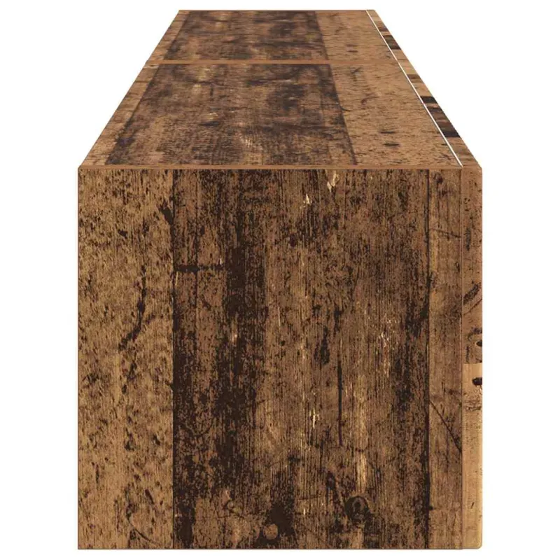 TV sieninė spintelė 2 pcs Senovinis medis 78,5 x 31 x 29,5 cm