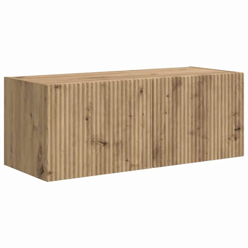 TV sieninė spintelė 2 pcs Meistrų ąžuolas 78,5 x 31 x 29,5 cm