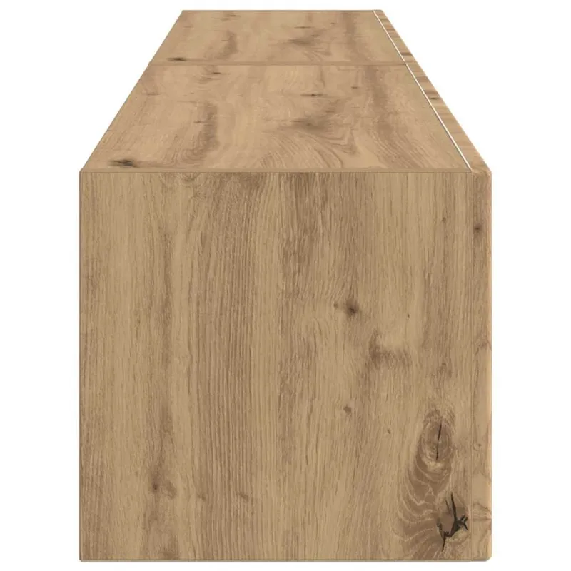 TV sieninė spintelė 2 pcs Meistrų ąžuolas 78,5 x 31 x 29,5 cm