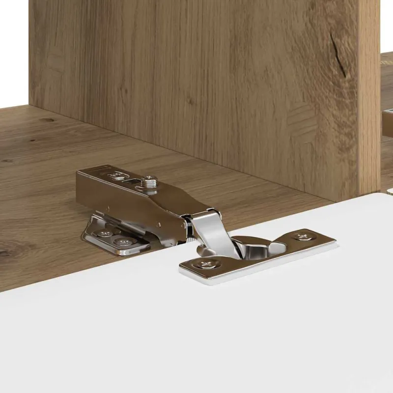 TV sieninė spintelė 2 pcs Meistrų ąžuolas 78,5 x 31 x 29,5 cm