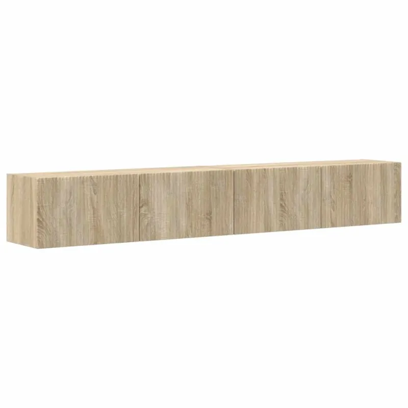TV sieninė spintelė 2 pcs Sonoma 98 x 31 x 29,5 cm