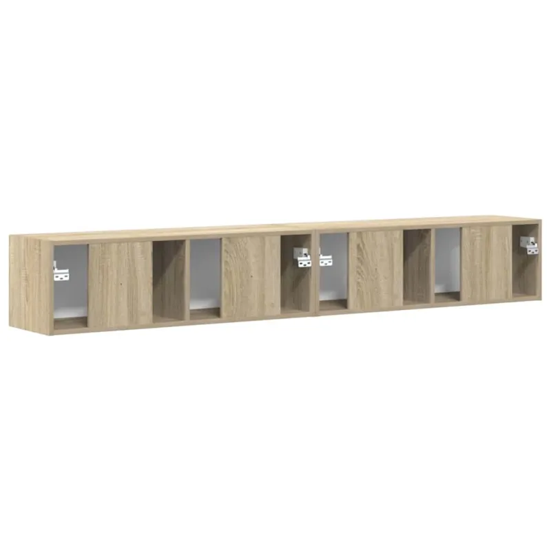 TV sieninė spintelė 2 pcs Sonoma 98 x 31 x 29,5 cm
