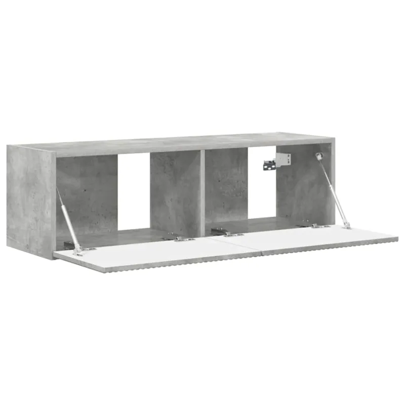 TV sieninė spintelė Betoninė 98 x 31 x 29,5 cm Apdirbta mediena