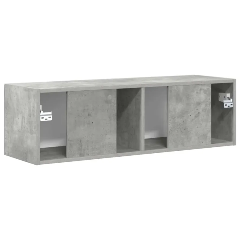 TV sieninė spintelė Betoninė 98 x 31 x 29,5 cm Apdirbta mediena