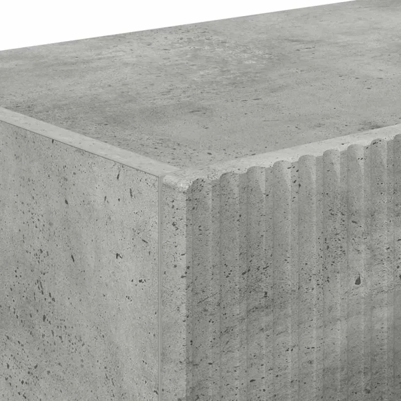 TV sieninė spintelė Betoninė 98 x 31 x 29,5 cm Apdirbta mediena