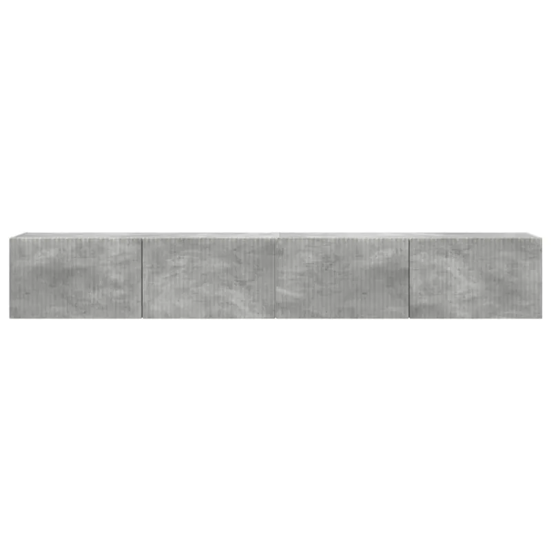 TV sieninė spintelė 2 pcs Betoninė 98 x 31 x 29,5 cm