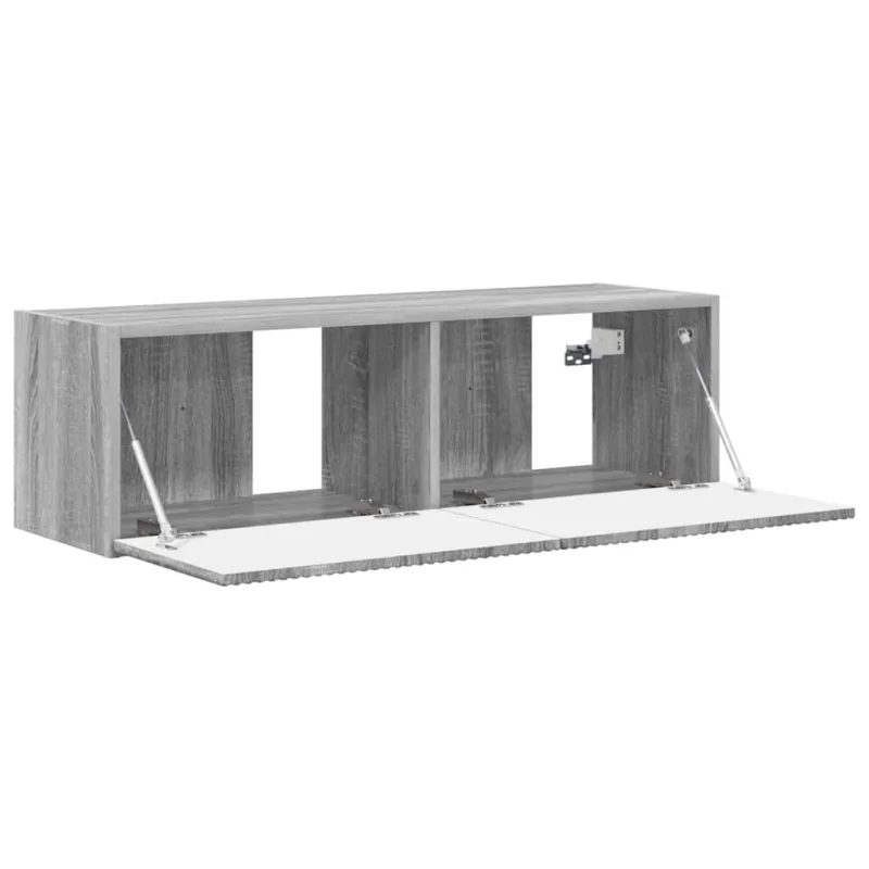 TV sieninė spintelė Pilkas Sonoma 98 x 31 x 29,5 cm