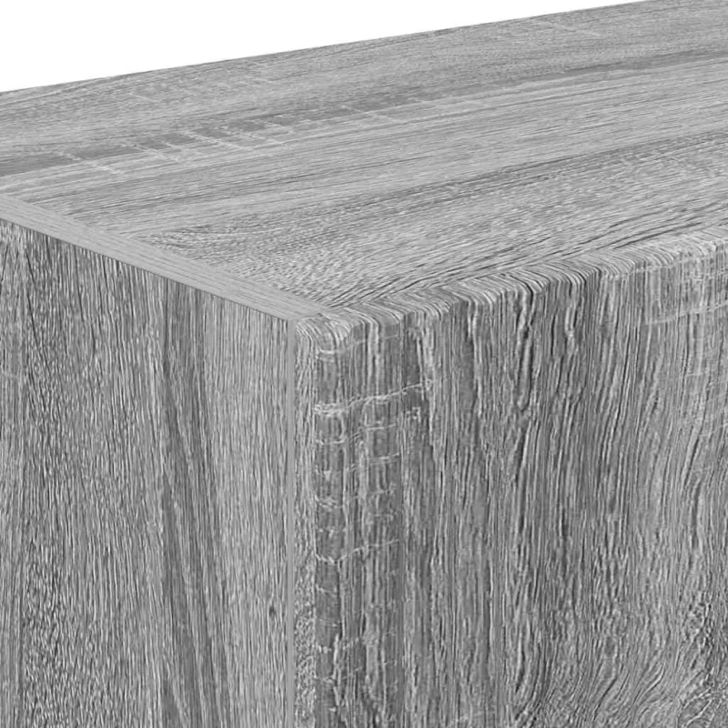 TV sieninė spintelė Pilkas Sonoma 98 x 31 x 29,5 cm
