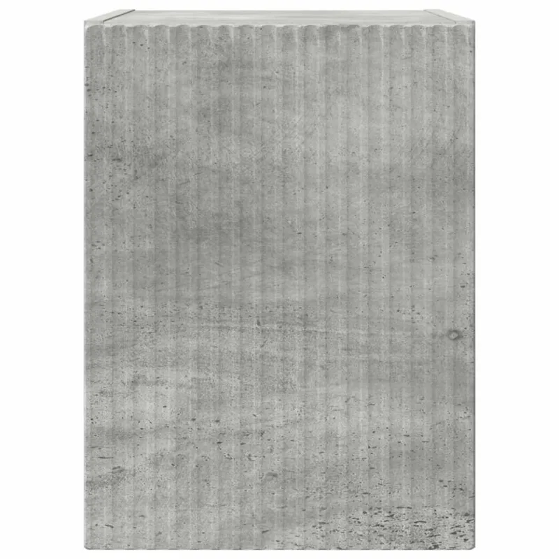TV sieninė spintelė 2 pcs Betoninė 30 x 31 x 40 cm