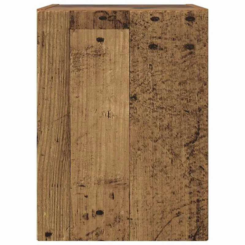 TV sieninė spintelė 2 pcs Senovinis medis 30 x 31 x 40 cm