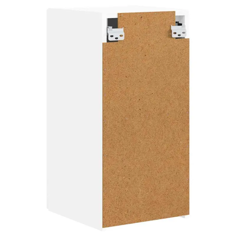 TV sieninė spintelė 2 pcs Balta 30 x 31 x 60 cm