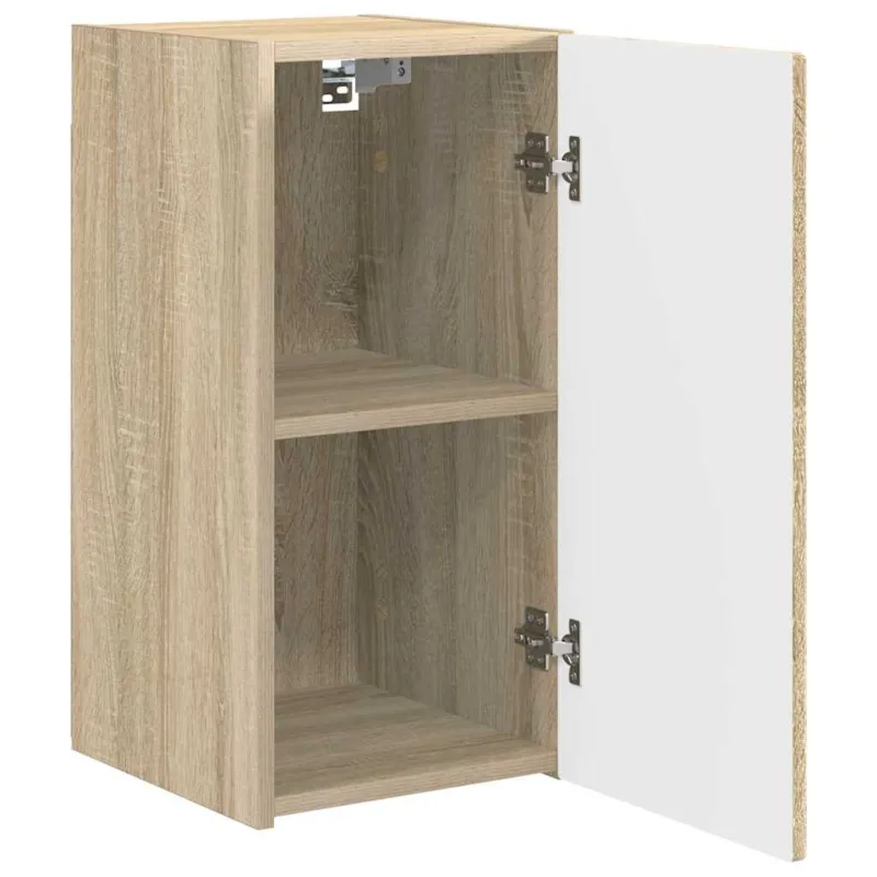 TV sieninė spintelė 2 pcs Sonoma 30 x 31 x 60 cm