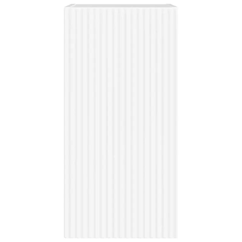 TV sieninė spintelė 2 pcs Blizgus baltas 30 x 31 x 60 cm