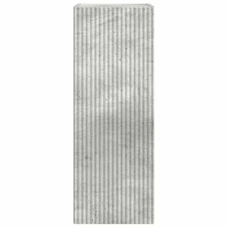 TV sieninė spintelė 2 pcs Betoninė 30 x 31 x 80 cm