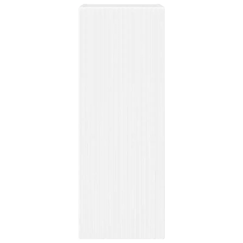TV sieninė spintelė 2 pcs Blizgus baltas 30 x 31 x 80 cm