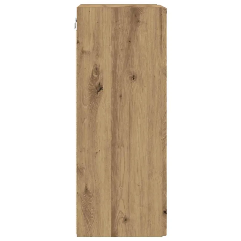 TV sieninė spintelė 2 pcs Meistrų ąžuolas 30 x 31 x 80 cm