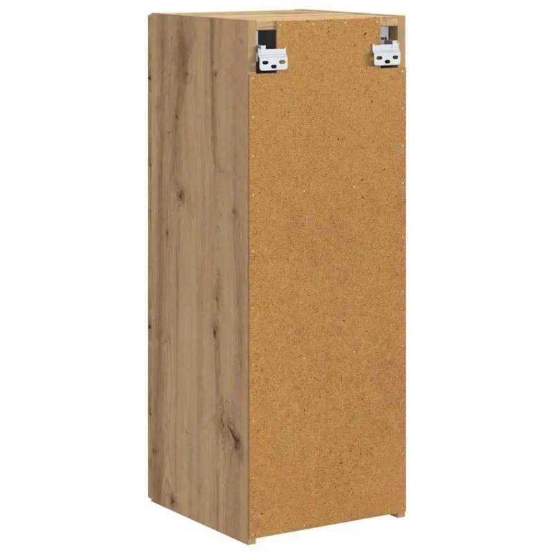 TV sieninė spintelė 2 pcs Meistrų ąžuolas 30 x 31 x 80 cm