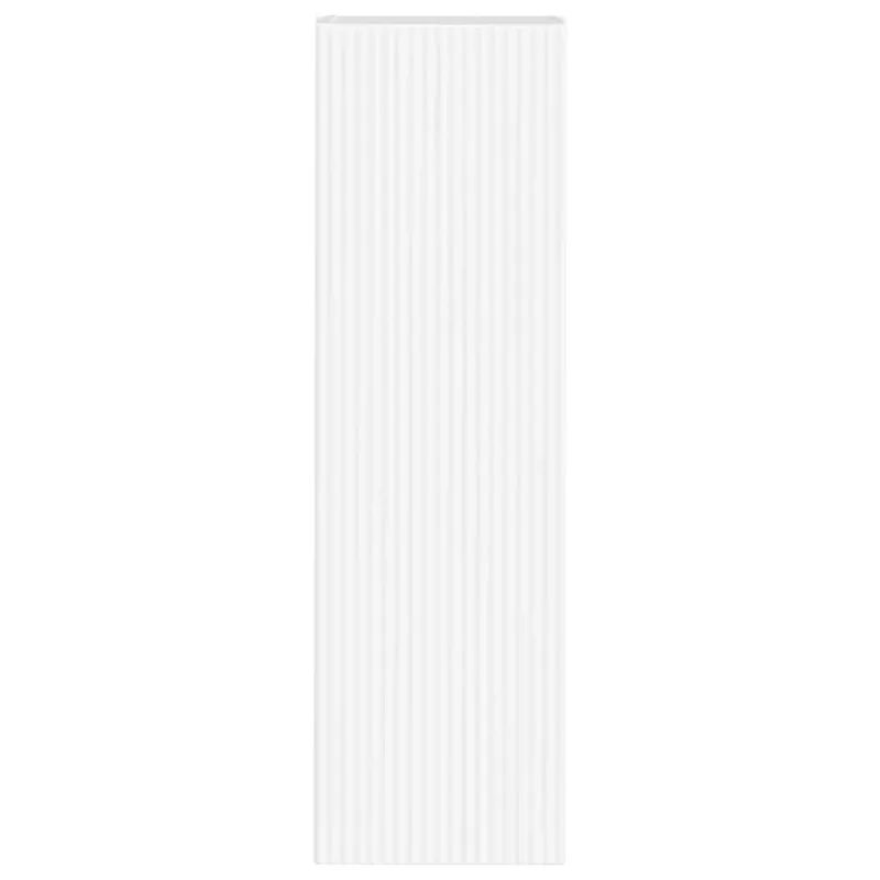TV sieninė spintelė 2 pcs Balta 30 x 31 x 100 cm