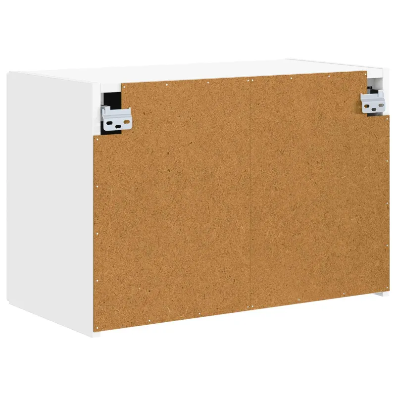 TV sieninė spintelė Balta 59,5 x 31 x 40 cm Apdirbta mediena