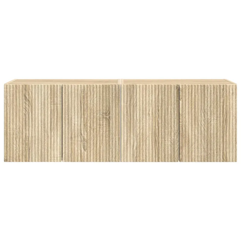 TV sieninė spintelė 2 pcs Sonoma ąžuolas 59,5 x 31 x 40 cm