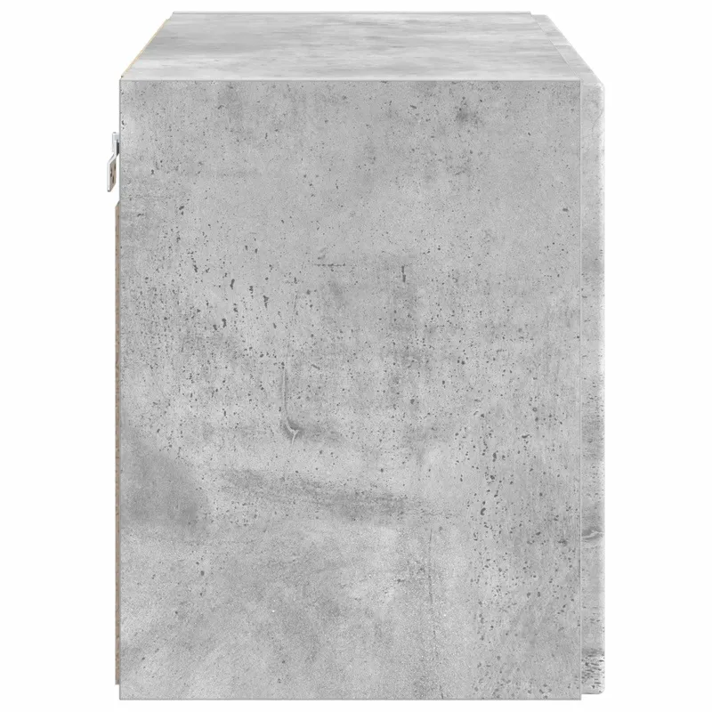 TV sieninė spintelė Betono pilka 59,5 x 31 x 40 cm