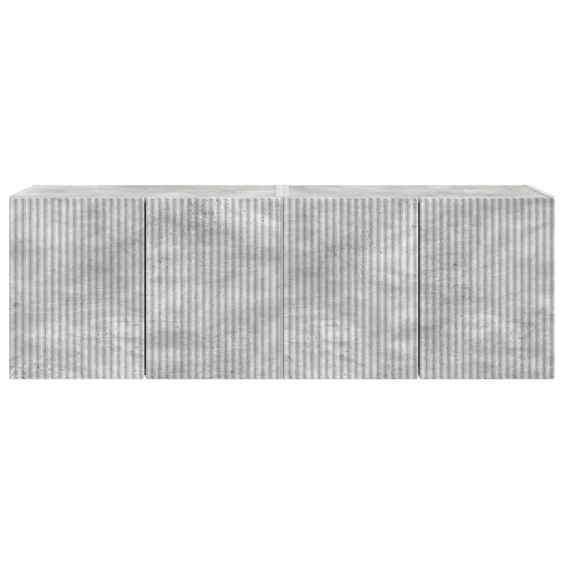 TV sieninė spintelė 2 pcs Betono pilka 59,5 x 31 x 40 cm