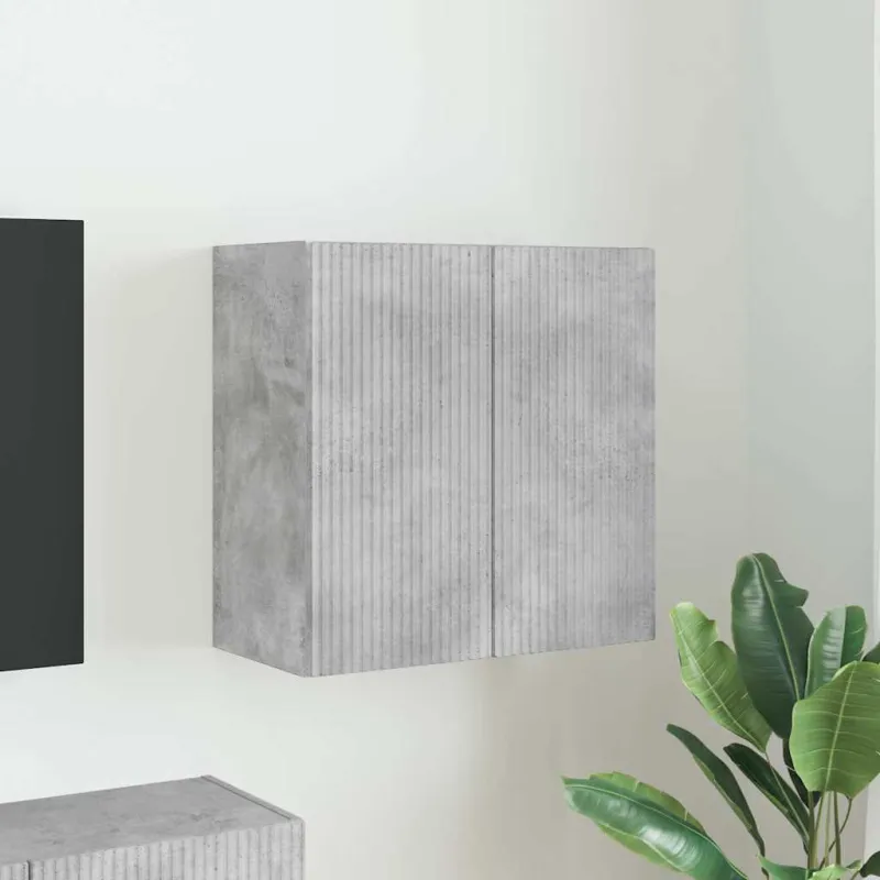 TV sieninė spintelė Betono pilka 59,5 x 31 x 60 cm