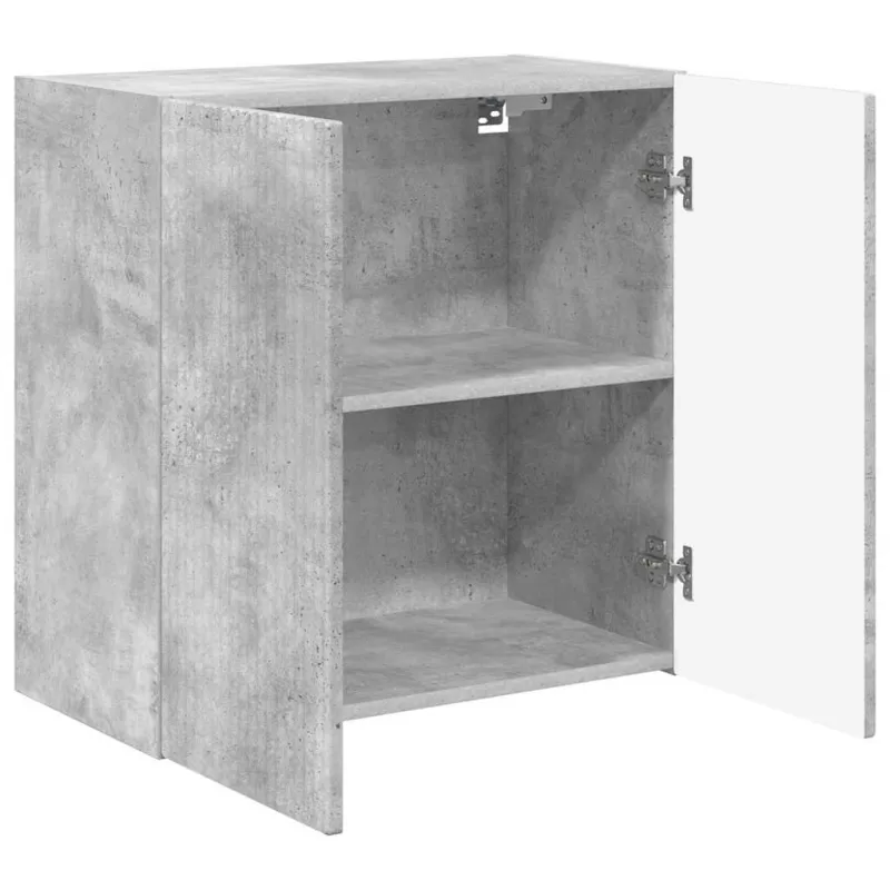 TV sieninė spintelė Betono pilka 59,5 x 31 x 60 cm