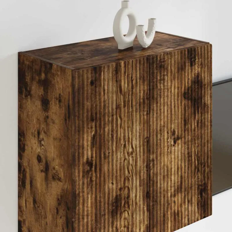 TV sieninė spintelė Rūkyta ąžuolas 59,5 x 31 x 60 cm