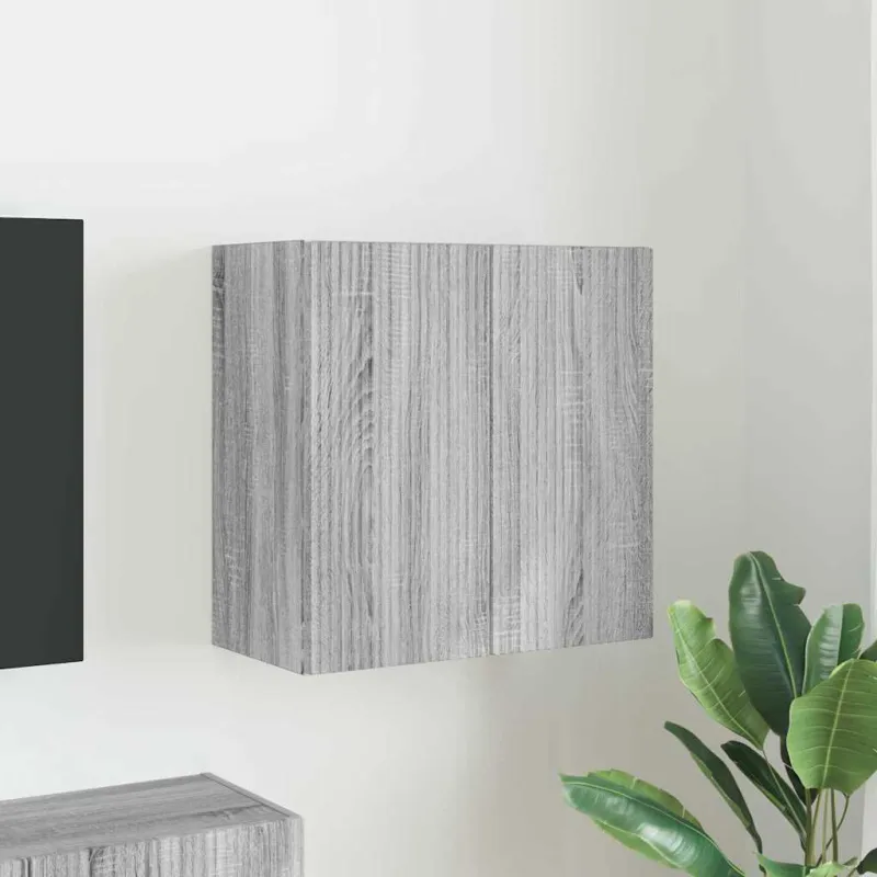 TV sieninė spintelė Pilkas Sonoma 59,5 x 31 x 60 cm