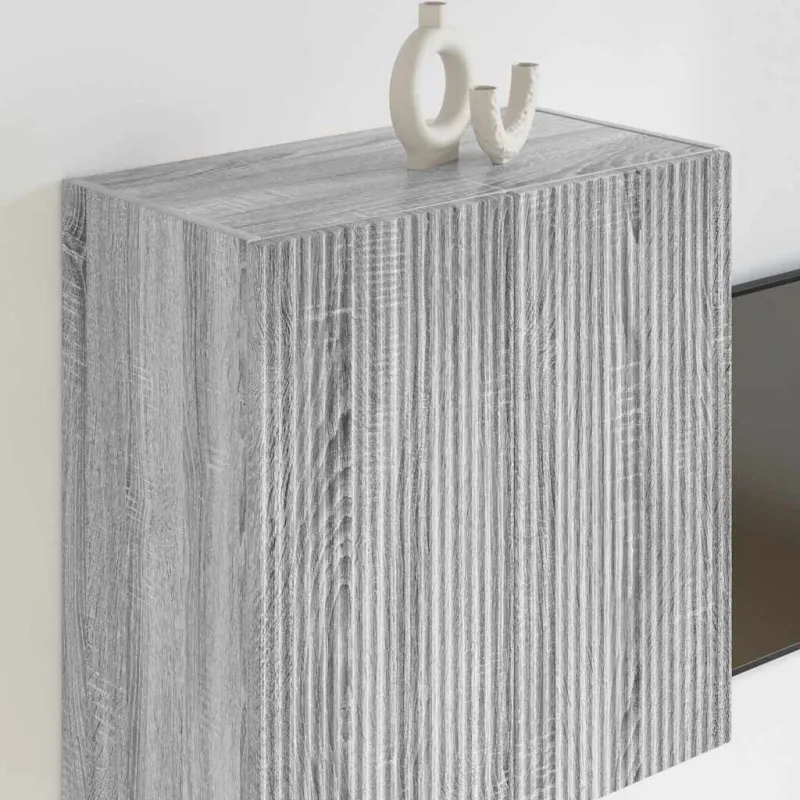 TV sieninė spintelė Pilkas Sonoma 59,5 x 31 x 60 cm
