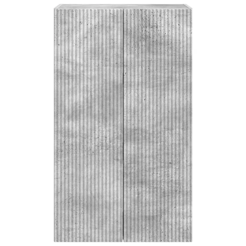 TV sieninė spintelė Betono pilka 59,5 x 31 x 100 cm