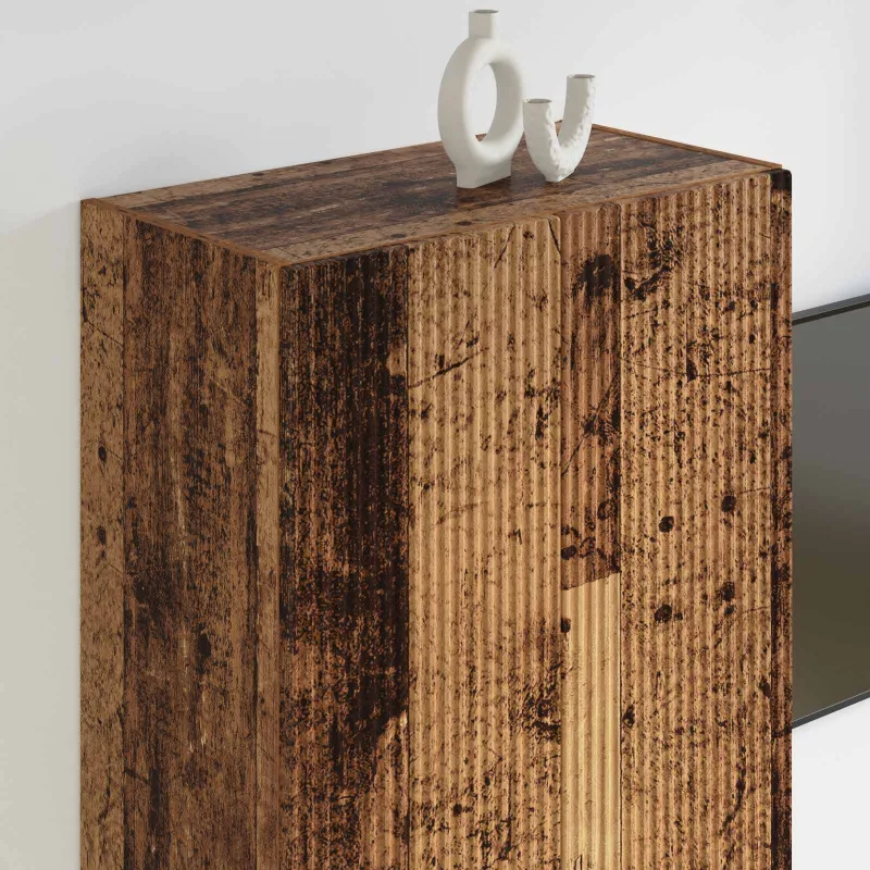 TV sieninė spintelė Senovinis medis 59,5 x 31 x 100 cm