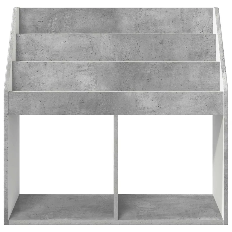 Vaikų knygų lentyna Betono pilka 72,5 x 29,5 x 69 cm
