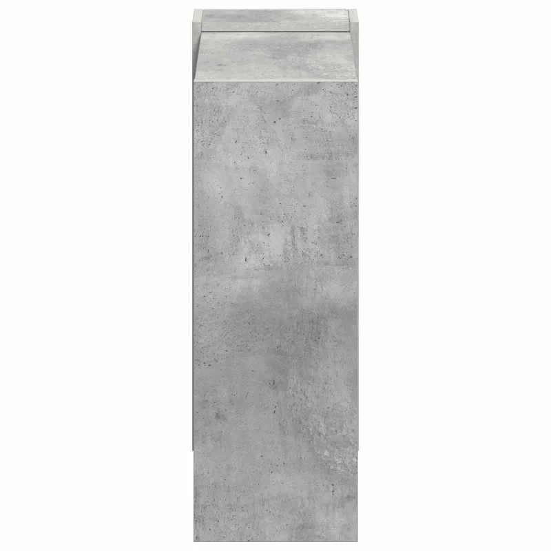 Knygų lentyna Betono pilka 52 x 25 x 71,5 cm Apdirbta mediena